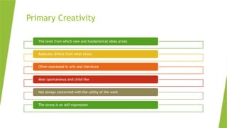Creative and Critical Thinking One Day Workshop.pptx