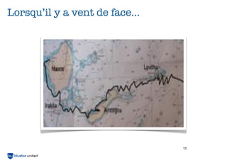 11
Lorsqu’il y a vent de face...
 