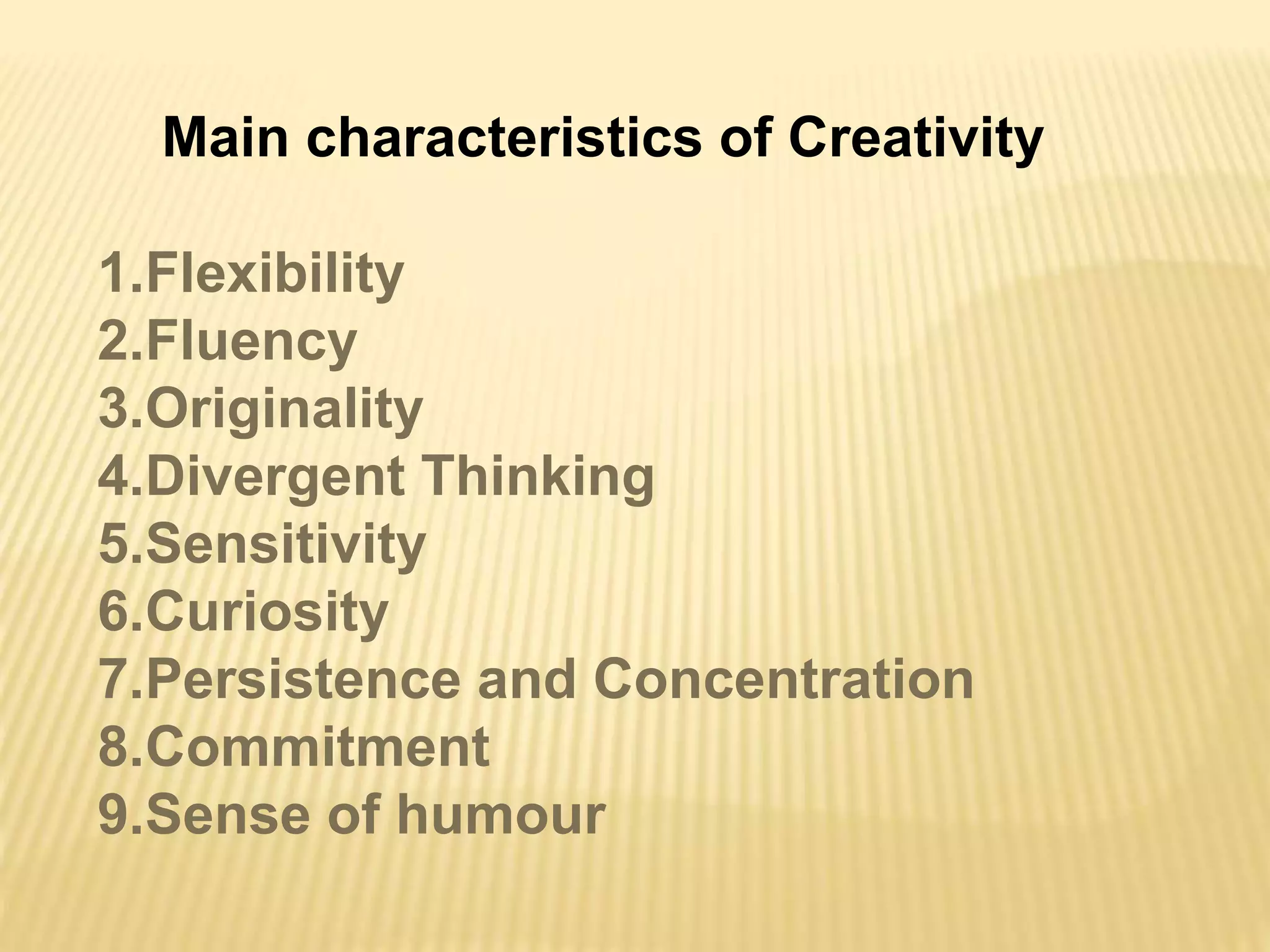 Creative Thinking | PPTX