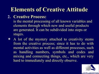 Creative thinking presentation