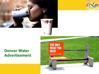 Denver Water Advertisement 