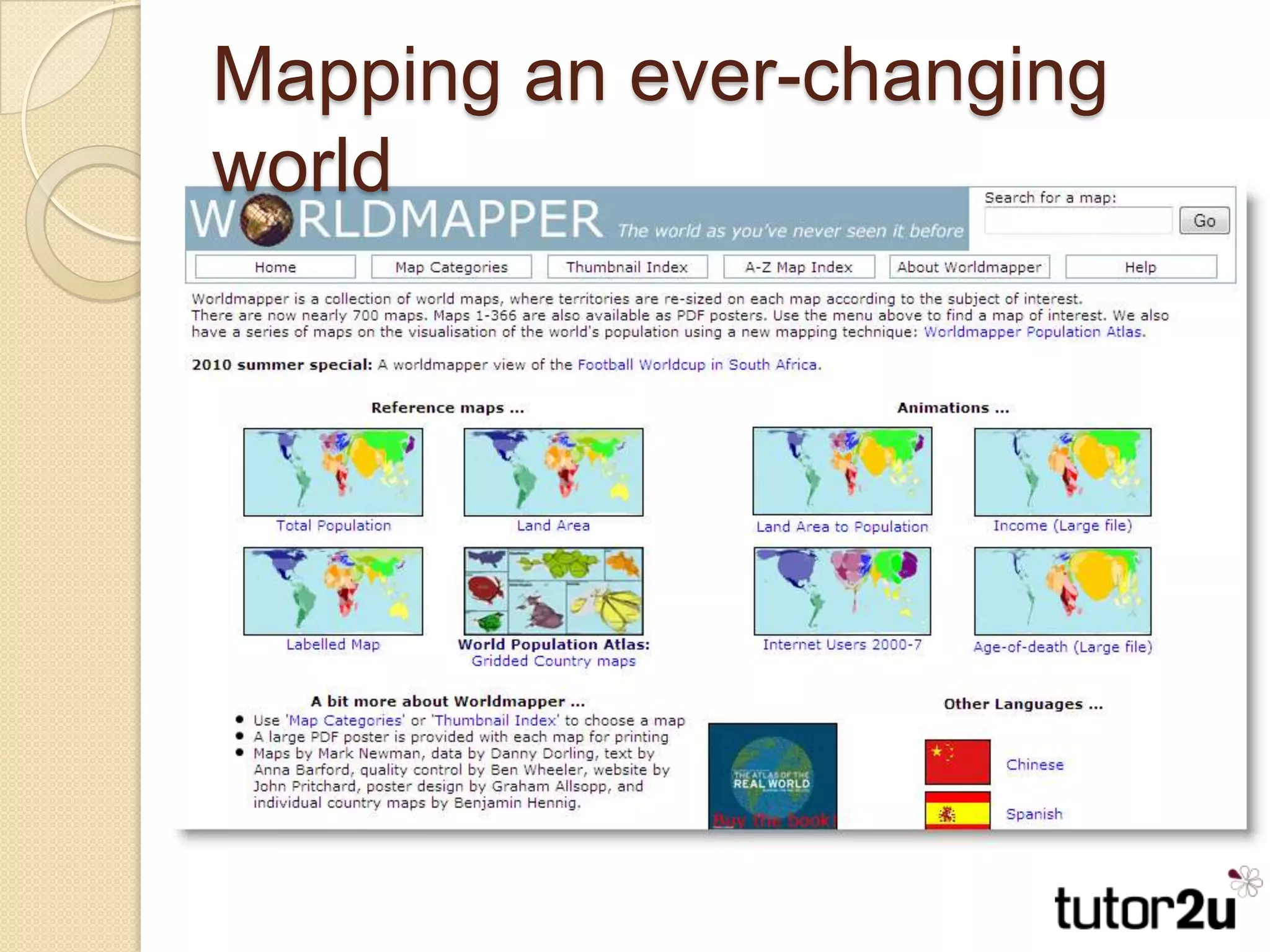 Mapping an ever-changing world