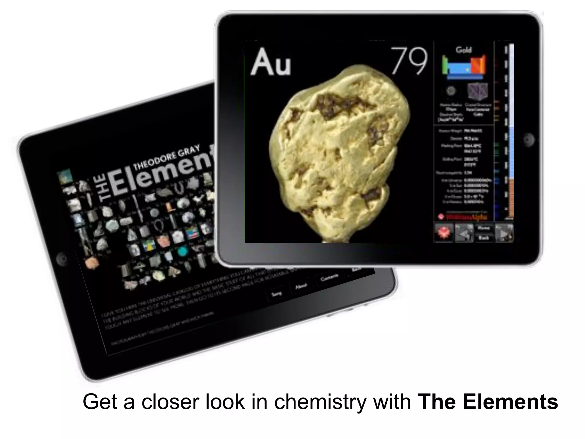 Get a closer look in chemistry with The Elements
 