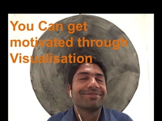 You Can get
motivated through
Visualisation
 