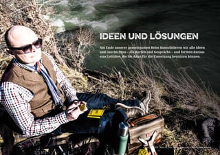 Copyright 2015 - Marcus John Henry Brown UG (Haftungsbeschränkt)
Am Ende unserer gemeinsamen Reise konsolidieren wir alle Ideen
und Geschichten – die Karten und Gespräche – und formen daraus
eine Leitidee, die Sie dann für die Umsetzung benutzen können.
Ideen und lösungen
Copyright 2015 - Marcus John Henry Brown UG (Haftungsbeschränkt)
 