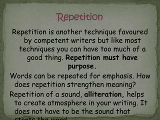 Creative Writing Powerpoint | PPTX