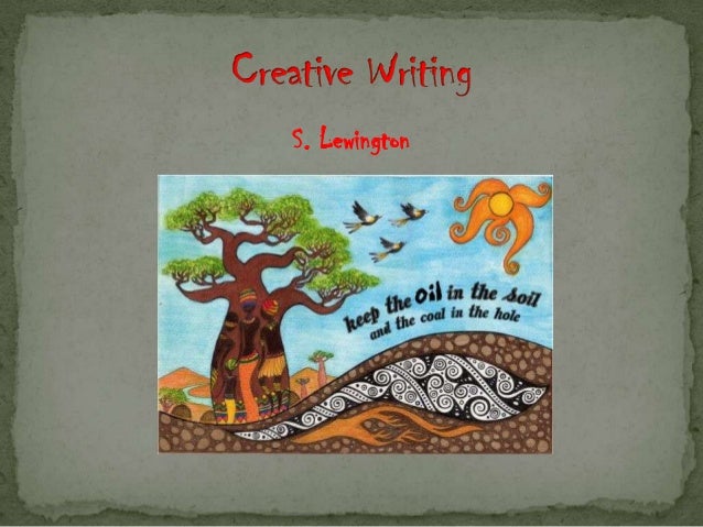 creative writing characterisation ppt