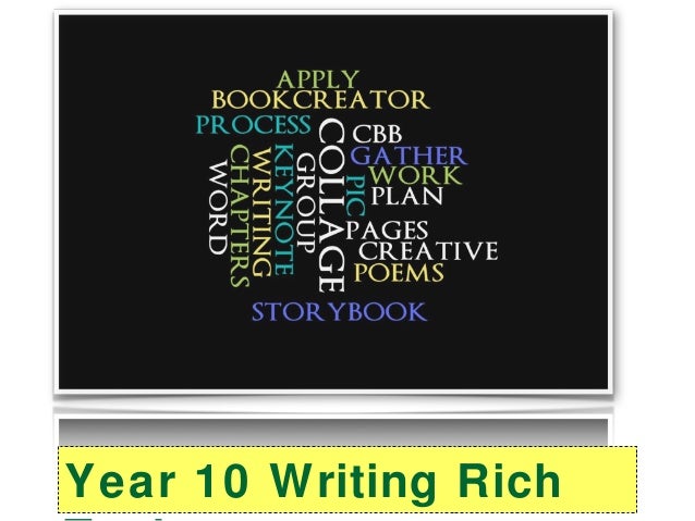 Creative writing tasks year 10