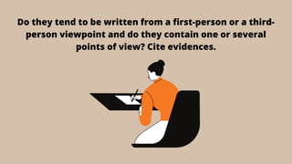 Creative writing (fiction writing)