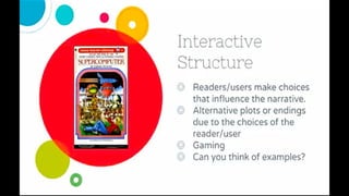 Creative writing (fiction writing)