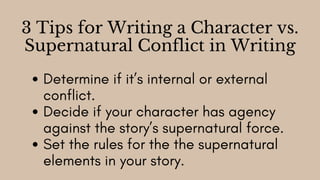 Creative writing (fiction writing)