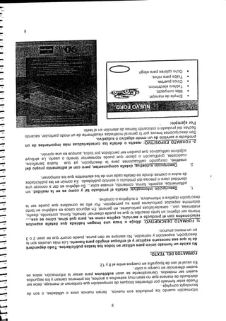 información cuando los productos son nuevos, tienen nuevos usos o utilidades, o son de
  tecnología compleja .
  Puede estar formado por diferentes bloques de composición que contienen el mensaje, debe ser
  distribuido de manera que no sean muy estrechos o anchos, los primeros cansan y los segundos
  suelen ser molestos. Generalmente se usan subtítulos para airear la información, estos se
  suelen diferenciar en cuerpo o color.
  Es usual el uso de tipografía en cuerpos entre el 8 y 12.

  FORMATOS DEL TEXTO:

  No existe un formato único para utilizar en todos los textos publicitarios. Todo dependerá
  de lo que sea necesario explicar y el enfoque elegido para hacerlo. Los más usuales son la
  descripción, exposición y narración. No siempre se dan puros, puede ocurrir que se usen 2 o 3
  en un mismo anuncio.

1) FORMATO DESCRIPTIVO: dibuja o traza una imagen hablada que detalla aspectos
relacionados con el producto o servicio, explica cómo es, para qué sirve, cómo se usa
Intenta ser objetivo en tanto describe lo que se puede observar: tamaño, forma, contenido, diseño,
materiales, uso... características particulares, en general. En algunos casos es subjetivo en tanto
determina aspectos particulares para su percepción. Por ello se considera que puede ser la
descripción objetiva o informativa, o subjetiva o conativa.

   1.         Descripción informativa: detalla el producto tal y como es en la realidad, sin
        aditamentos, aspecto, forma, contenido, envase color... Su objetivo es dar a conocer una
        identidad clara o precisa del producto o servicio publicitario. .Es común en las publicidades
        de autos o cremas donde se detalla cada uno de los elementos que los componen.

   2.         Descripción subjetiva: detalla componentes, pero con el aditamento propio del
        creativo, otorgando calificaciones para la descripción, ya que           ¡lustra beneficios,
        cualidades, gratificación o placer que puede representar tenerlo o usarlo. Le atribuye
        adjetivos calificativos que pueden ser percibidos por todos, aunque es una opinión.

 2-^FORMATO EXPOSITIVO: resalta o detalla las características más importantes de un
 producto o servicio de un modo objetivo o subjetivo.
 Son descripciones breves por lo general mostradas visualmente de un modo particular, sacando
 flechas del producto o colocando llamas de atención en el texto.
 Por ejemplo:




         Simple de manejar.
         Más compacto.
         Tablero electrónico.
         Cinco puertas.
         Traba para niños.
         Ocho cplores para elegir.
 