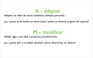 La creatividad: qué, cómo y para qué?