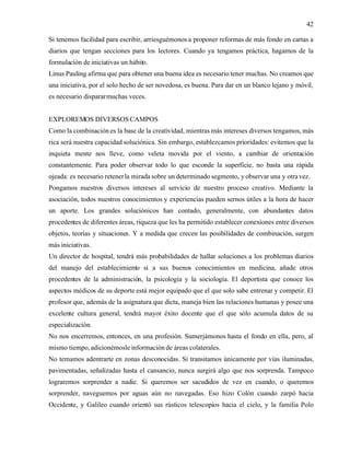 Creatividad Y SolucióNica