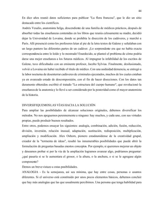 Creatividad Y SolucióNica