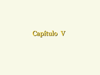 Capítulo  V 