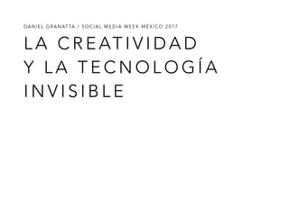 Charla en Social Media Week CDMX 2017