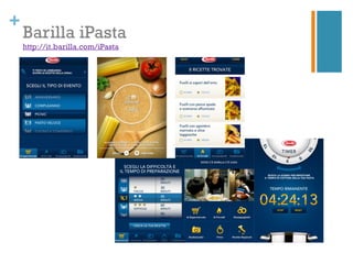 +
    Barilla iPasta
    http://it.barilla.com/iPasta
 