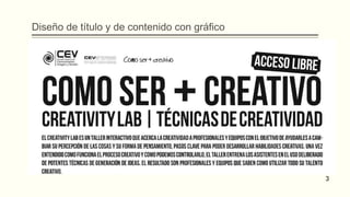 Diseño de título y de contenido con gráfico
3
 
