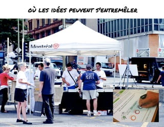 où les idées peuvent s'entremêler 
 