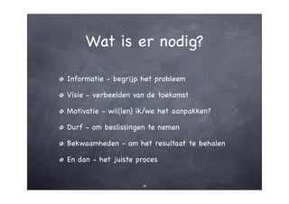 Creativiteit - hoe? zo!