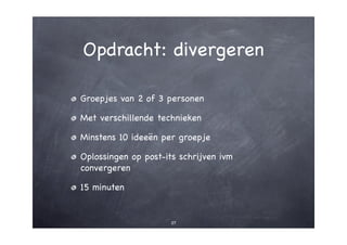 Creativiteit - hoe? zo!