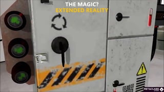 THE MAGIC?
EXTENDED REALITY
 