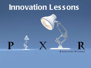 Innovation Lessons  