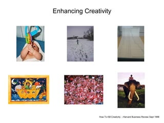 Enhancing Creativity How To Kill Creativity  - Harvard Business Review Sept 1998 
