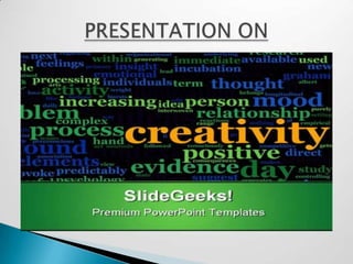 Creativity | PPTX