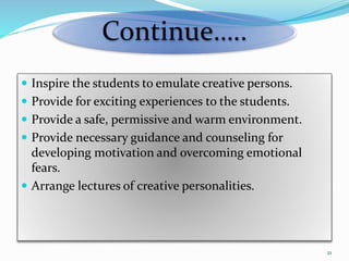 Creativity | PPTX