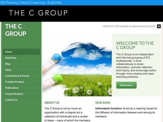 D O W N L O A D
T H E B O O K
• http://tinyurl.com/nz2bwlm
Nik Peachey | Head of Learning - EnglishUp
 