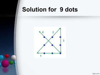 Solution for 9 dots
 