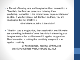 creativity.pdf presentation... psychology | PDF