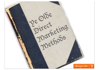 Creativity In Direct Marketing