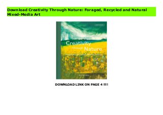 DOWNLOAD LINK ON PAGE 4 !!!!
Download Creativity Through Nature: Foraged, Recycled and Natural
Mixed-Media Art
Download PDF Creativity Through Nature: Foraged, Recycled and Natural Mixed-Media Art Online, Read PDF Creativity Through Nature: Foraged, Recycled and Natural Mixed-Media Art, Full PDF Creativity Through Nature: Foraged, Recycled and Natural Mixed-Media Art, All Ebook Creativity Through Nature: Foraged, Recycled and Natural Mixed-Media Art, PDF and EPUB Creativity Through Nature: Foraged, Recycled and Natural Mixed-Media Art, PDF ePub Mobi Creativity Through Nature: Foraged, Recycled and Natural Mixed-Media Art, Reading PDF Creativity Through Nature: Foraged, Recycled and Natural Mixed-Media Art, Book PDF Creativity Through Nature: Foraged, Recycled and Natural Mixed-Media Art, Read online Creativity Through Nature: Foraged, Recycled and Natural Mixed-Media Art, Creativity Through Nature: Foraged, Recycled and Natural Mixed-Media Art pdf, pdf Creativity Through Nature: Foraged, Recycled and Natural Mixed-Media Art, epub Creativity Through Nature: Foraged, Recycled and Natural Mixed-Media Art, the book Creativity Through Nature: Foraged, Recycled and Natural Mixed-Media Art, ebook Creativity Through Nature: Foraged, Recycled and Natural Mixed-Media Art, Creativity Through Nature: Foraged, Recycled and Natural Mixed-Media Art E-Books, Online Creativity Through Nature: Foraged, Recycled and Natural Mixed-Media Art Book, Creativity Through Nature: Foraged, Recycled and Natural Mixed-Media Art Online Read Best Book Online Creativity Through Nature: Foraged, Recycled and Natural Mixed-Media Art, Download Online Creativity Through Nature: Foraged, Recycled and Natural Mixed-Media Art Book, Download Online Creativity Through Nature: Foraged, Recycled and Natural Mixed-Media Art E-Books, Download Creativity Through Nature: Foraged, Recycled and Natural Mixed-Media Art Online, Read Best Book Creativity Through Nature: Foraged, Recycled and Natural Mixed-Media Art Online, Pdf Books Creativity Through Nature: Foraged, Recycled and
Natural Mixed-Media Art, Read Creativity Through Nature: Foraged, Recycled and Natural Mixed-Media Art Books Online, Download Creativity Through Nature: Foraged, Recycled and Natural Mixed-Media Art Full Collection, Download Creativity Through Nature: Foraged, Recycled and Natural Mixed-Media Art Book, Read Creativity Through Nature: Foraged, Recycled and Natural Mixed-Media Art Ebook, Creativity Through Nature: Foraged, Recycled and Natural Mixed-Media Art PDF Read online, Creativity Through Nature: Foraged, Recycled and Natural Mixed-Media Art Ebooks, Creativity Through Nature: Foraged, Recycled and Natural Mixed-Media Art pdf Read online, Creativity Through Nature: Foraged, Recycled and Natural Mixed-Media Art Best Book, Creativity Through Nature: Foraged, Recycled and Natural Mixed-Media Art Popular, Creativity Through Nature: Foraged, Recycled and Natural Mixed-Media Art Download, Creativity Through Nature: Foraged, Recycled and Natural Mixed-Media Art Full PDF, Creativity Through Nature: Foraged, Recycled and Natural Mixed-Media Art PDF Online, Creativity Through Nature: Foraged, Recycled and Natural Mixed-Media Art Books Online, Creativity Through Nature: Foraged, Recycled and Natural Mixed-Media Art Ebook, Creativity Through Nature: Foraged, Recycled and Natural Mixed-Media Art Book, Creativity Through Nature: Foraged, Recycled and Natural Mixed-Media Art Full Popular PDF, PDF Creativity Through Nature: Foraged, Recycled and Natural Mixed-Media Art Download Book PDF Creativity Through Nature: Foraged, Recycled and Natural Mixed-Media Art, Download online PDF Creativity Through Nature: Foraged, Recycled and Natural Mixed-Media Art, PDF Creativity Through Nature: Foraged, Recycled and Natural Mixed-Media Art Popular, PDF Creativity Through Nature: Foraged, Recycled and Natural Mixed-Media Art Ebook, Best Book Creativity Through Nature: Foraged, Recycled and Natural Mixed-Media Art, PDF Creativity Through Nature: Foraged,
Recycled and Natural Mixed-Media Art Collection, PDF Creativity Through Nature: Foraged, Recycled and Natural Mixed-Media Art Full Online, full book Creativity Through Nature: Foraged, Recycled and Natural Mixed-Media Art, online pdf Creativity Through Nature: Foraged, Recycled and Natural Mixed-Media Art, PDF Creativity Through Nature: Foraged, Recycled and Natural Mixed-Media Art Online, Creativity Through Nature: Foraged, Recycled and Natural Mixed-Media Art Online, Download Best Book Online Creativity Through Nature: Foraged, Recycled and Natural Mixed-Media Art, Download Creativity Through Nature: Foraged, Recycled and Natural Mixed-Media Art PDF files
 