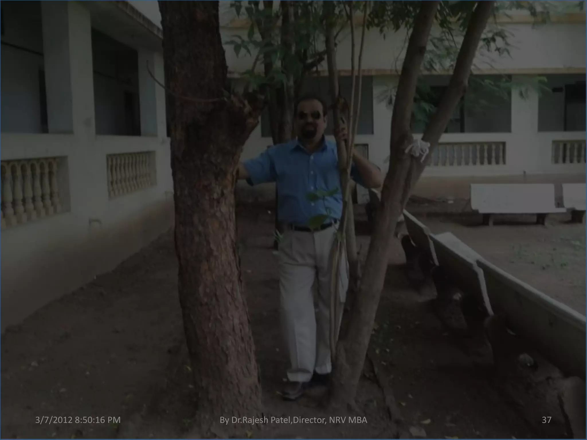 3/7/2012 8:50:16 PM   By Dr.Rajesh Patel,Director, NRV MBA   37
 