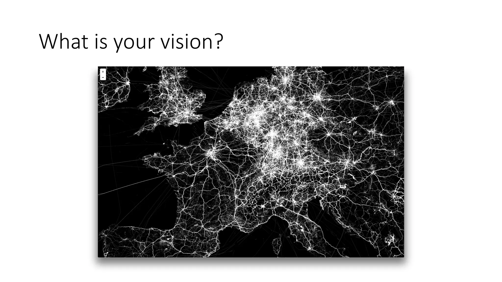 What is your vision?
 
