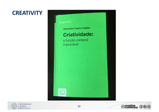 MANUALDENORMASGRÁFICAS|09
LOGÓTIPO HORIZONTAL
32
CREATIVITY
 