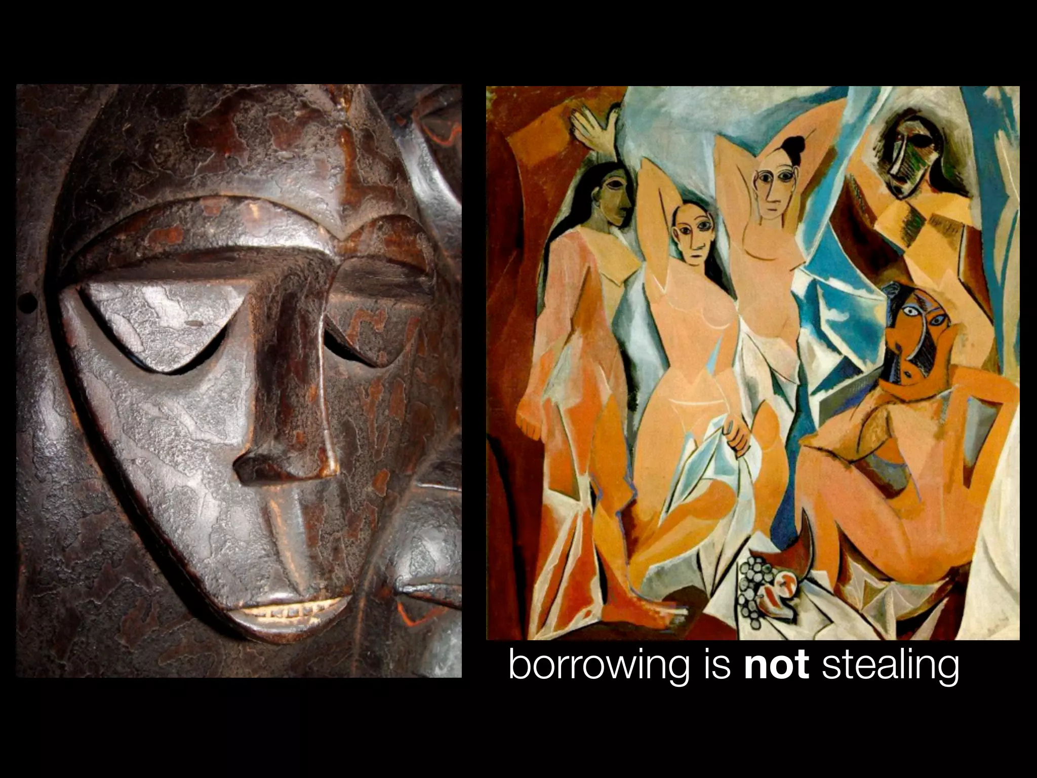 borrowing is not stealing
 