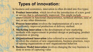 Creativity and innovation | PPTX