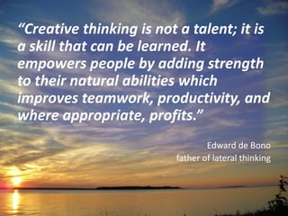 Creativity and innovation quotes