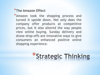 Creativity and strategic thinking | PPTX