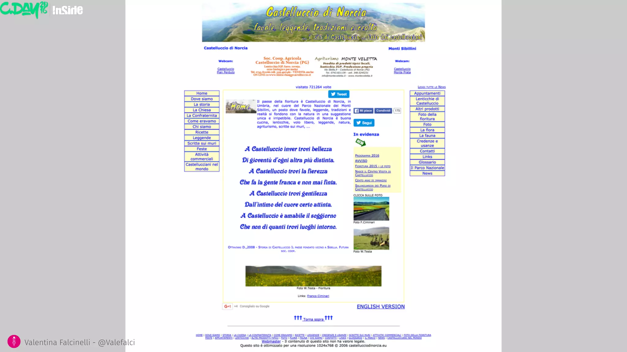 Valentina Falcinelli - @Valefalci
 