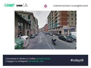 customer journey in un progetto social
 