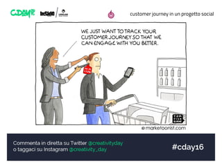 customer journey in un progetto social
 
