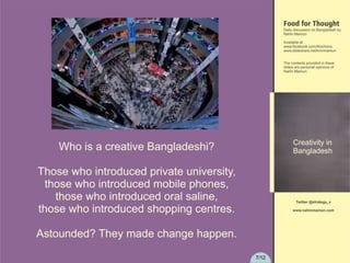 Creativity in Bangladesh