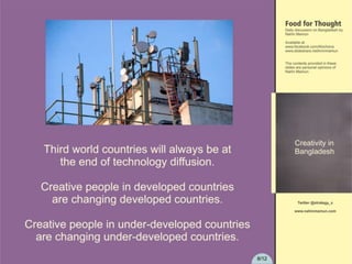 Creativity in Bangladesh