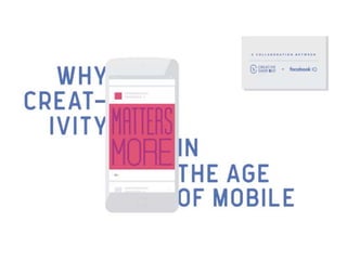 Creativity in the age of mobile