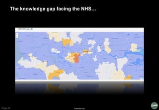 Page 22
The knowledge gap facing the NHS…
Fabricww.com
 